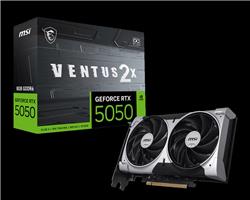 PLACA DE VIDEO 8GB MSI GEFORCE RTX 5050 VENTUS 2X 